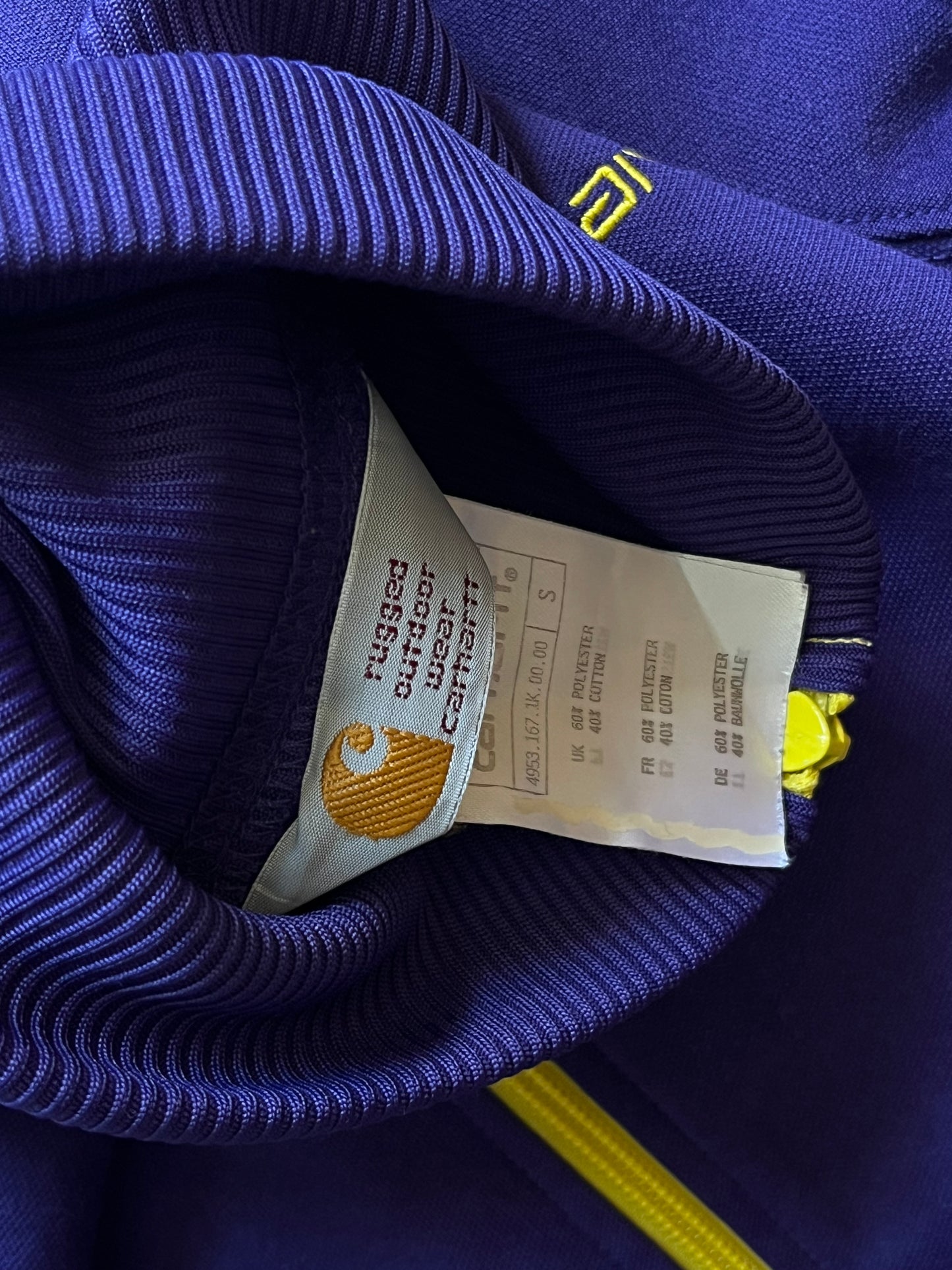 Vintage Carhartt College zip up sweatshirt
