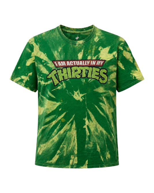 VAM ACTUALLY IN M THIRTIES tie- dye T-shirt