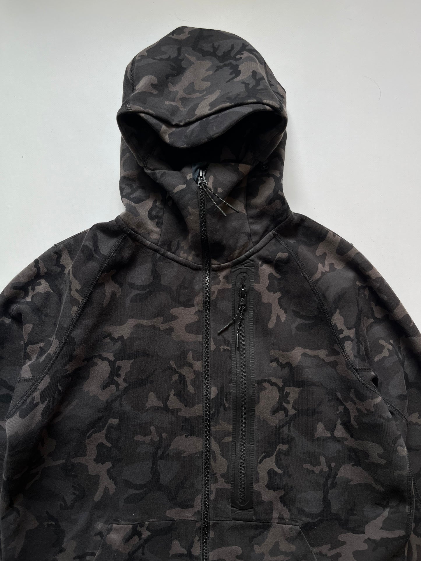 Nike camo Tech Fleece full zip hoodie