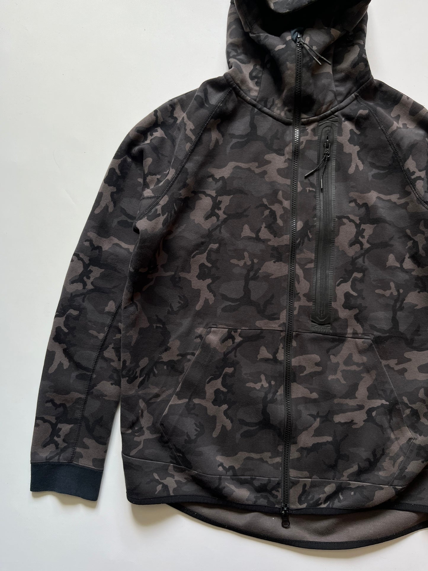 Nike camo Tech Fleece full zip hoodie