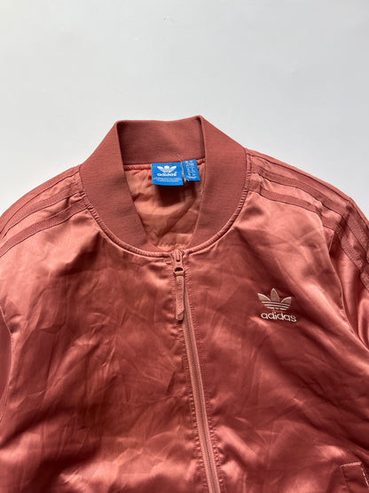 Woman’s Adidas pink bomber jacket full zip