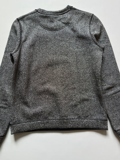 Kenzo Paris Glitter Metal Silver Purple Sweatshirt