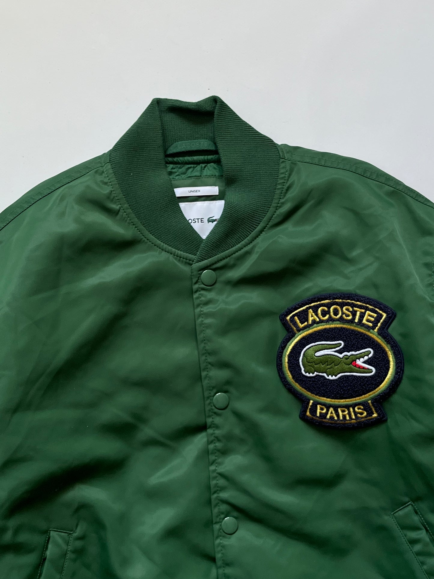 Lacoste “Lacoste Paris” unisex bomber jacket