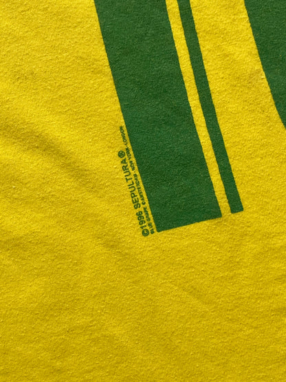 1996 SEPULTURA Brazil #10 concert T-shirt
