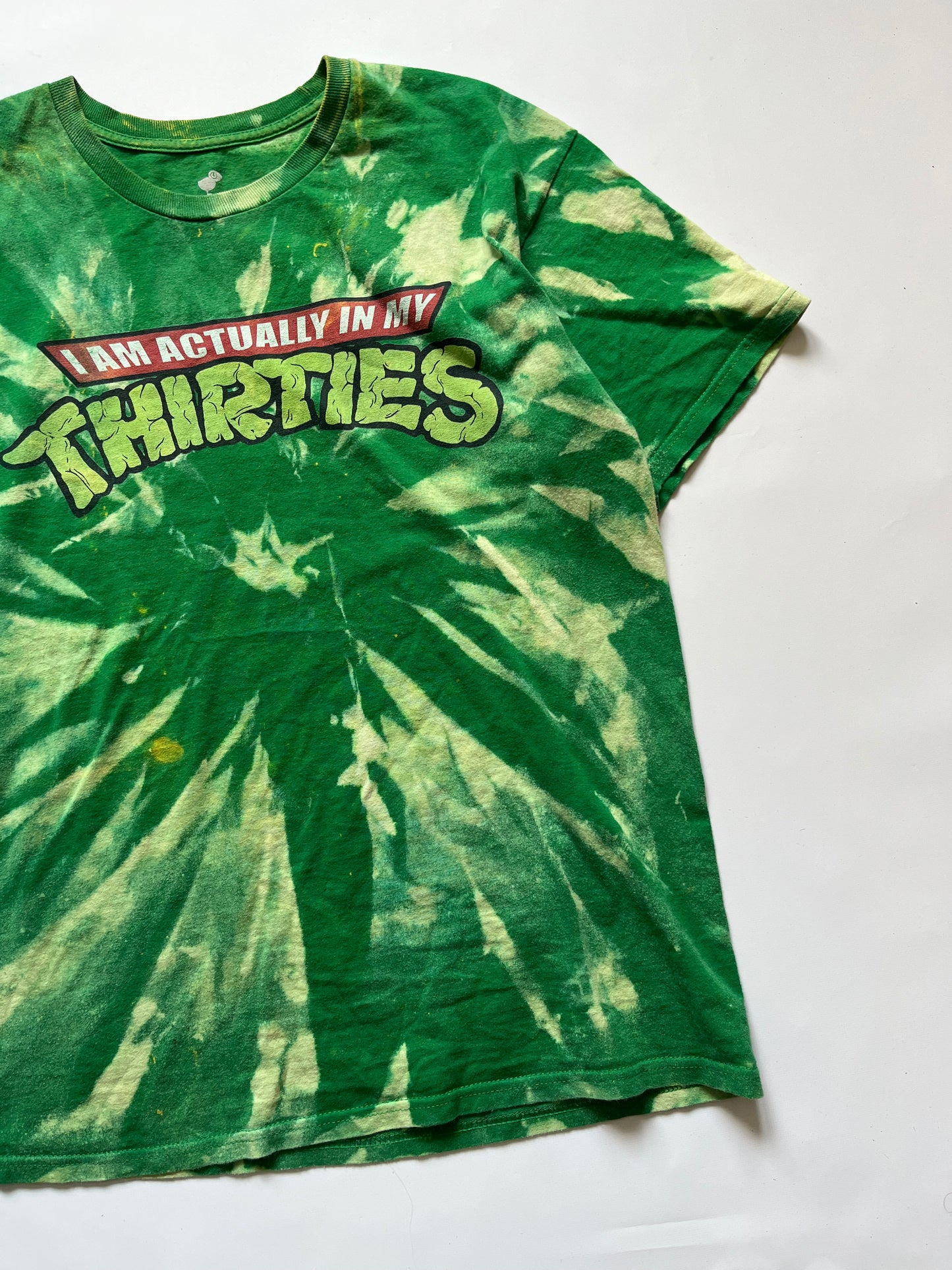 VAM ACTUALLY IN M THIRTIES tie- dye T-shirt