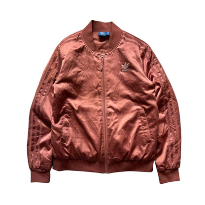 Woman’s Adidas pink bomber jacket full zip