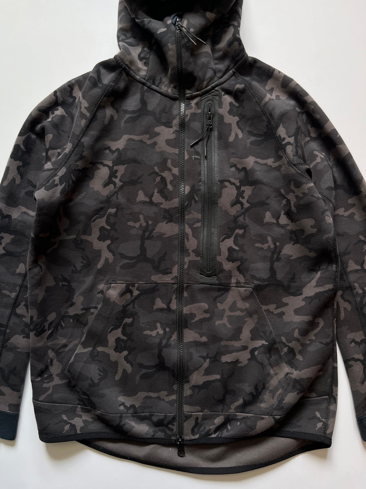 Nike camo Tech Fleece full zip hoodie